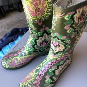 Decorative rain boots